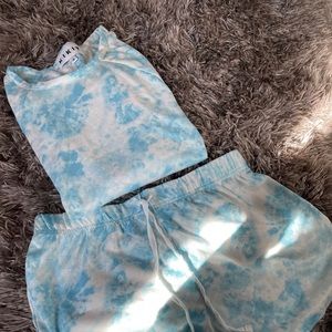 Long sleeve tie dye set